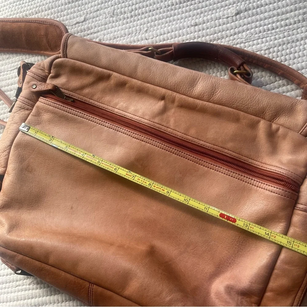 Canyon Outback Leather Co. Messenger Bag Expandable